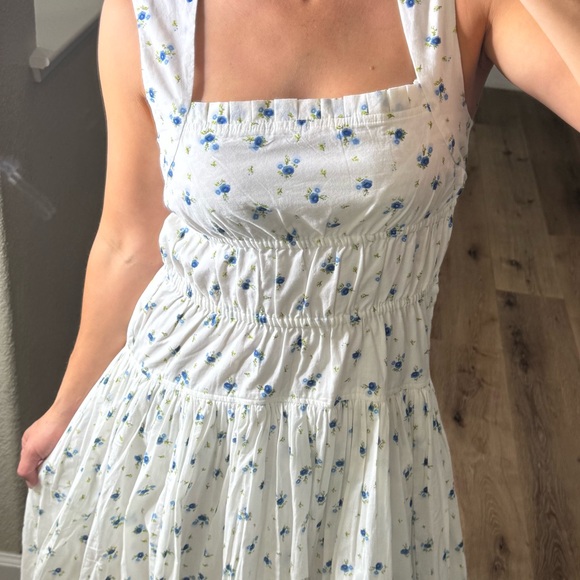 Avec Les Filles floral white sun dress - Picture 5 of 14